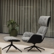 MILO WING - fauteuil lounge pivotant