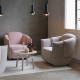 NORMA - fauteuil lounge pivotant