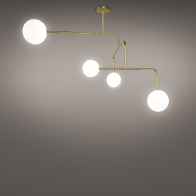 CONSTELLATION - lustre 4 globes