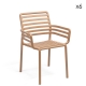 DOGA - chaise avec accoudoirs (lot de 6)