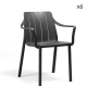 TIBERINA ARMCHAIR - chaise avec accoudoirs (lot de 6)