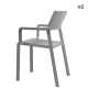 TRILL ARMCHAIR - chaise de jardin (lot de 6)