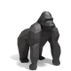 ORIGAMI SARU - statue de jardin gorille H110 cm