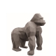 ORIGAMI SARU - statue de jardin gorille H60 cm