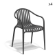PALM - chaise de jardin (lot de 4)