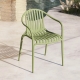 PALM - chaise de jardin (lot de 4)