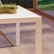FRAME - table de jardin en aluminium et HPL