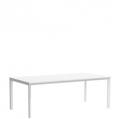 FRAME - table de jardin en aluminium et HPL