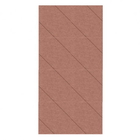 BUZZIPIXL PARALLEL DOWN - panneau acoustique mural (lot de 8)