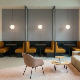 BUZZIPLATE PLAIN - panneau acoustique mural 2m80 (lot de 4)