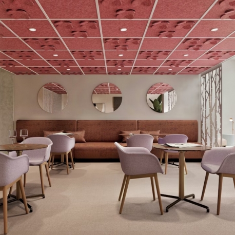 BUZZICLOUD - faux plafond acoustique 3D (lot de 8)