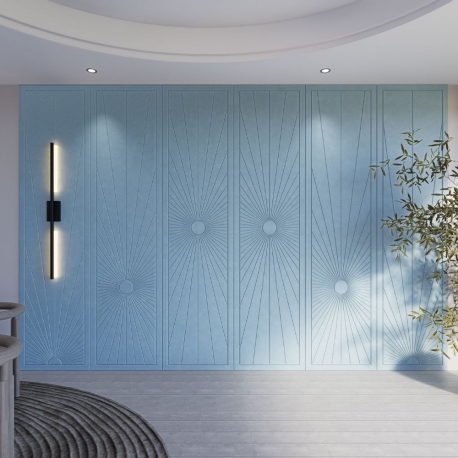 ORA V - panneau acoustique sculpté