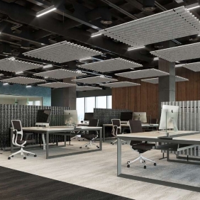 DIFFUSE - cloison sur pied acoustique