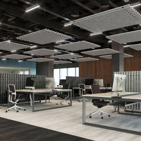 DIFFUSE - cloison sur pied acoustique
