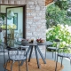 DAISY - table de jardin ronde diam. 130 cm