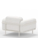 HUG - fauteuil lounge d'extérieur