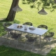 KEY WEST - chaise de jardin avec cordes