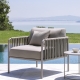 KEY WEST - fauteuil avec cordes