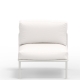 MIAMI - fauteuil lounge avec accoudoirs