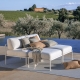 MIAMI - fauteuil lounge avec accoudoirs
