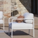 MIAMI - fauteuil lounge avec accoudoirs