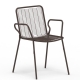 ROMA - chaise de jardin avec accoudoirs