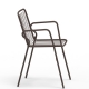 ROMA - chaise de jardin avec accoudoirs