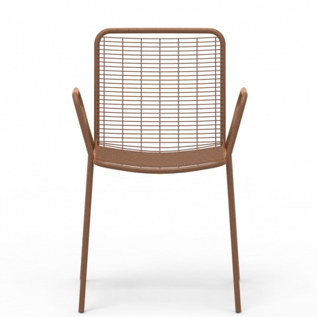ROMA - chaise de jardin avec accoudoirs