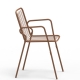 ROMA - chaise de jardin avec accoudoirs