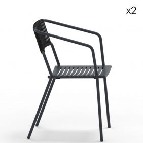VERDEA ROPE - chaise de jardin