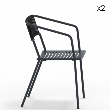 VERDEA ROPE - chaise de jardin