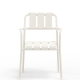 VERDEA - chaise de jardin à accoudoirs