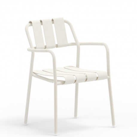 VERDEA - chaise de jardin à accoudoirs