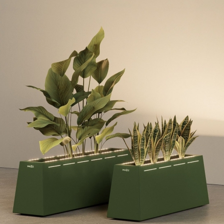 CUBITUS RECTANGLE - jardinière lumineuse xl