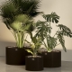 TANK - pot à plantes xxl led