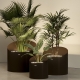 WEDGE - pot à plantes xl led