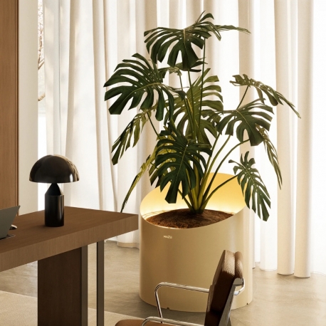 WEDGE - pot à plantes xl led
