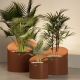 WEDGE - pot à plantes xl led