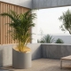 WEDGE - pot à plantes xl led