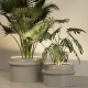 WEDGE - pot à plantes xl led