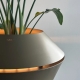 OYSTER - pot à plantes lumineux xl