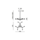 FRONDA - suspension design 6 led