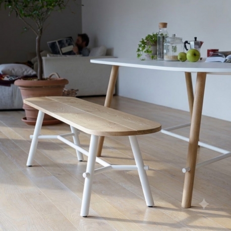 RECORD BENCH - banc chêne 1m80