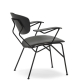 VR52 - fauteuil lounge design en cuir