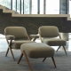 VR53 - fauteuil lounge en chêne