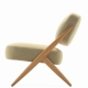 VR53 - fauteuil lounge en chêne