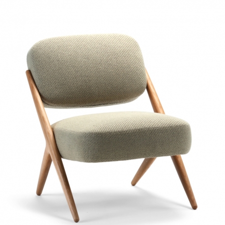 VR53 - fauteuil lounge en chêne