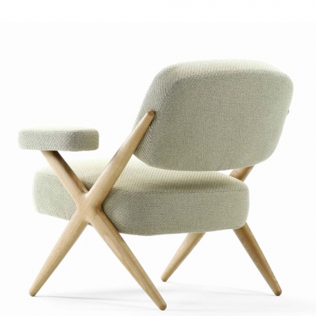 VR53 - fauteuil lounge en chêne