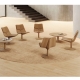 VR61 - fauteuil design chêne et cuir