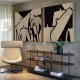Panneau acoustique print ECOSUND cadre bois